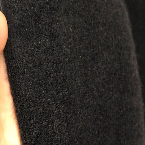 J.Crew Factory Sweater Mens Small Black Crewneck Extra-soft Yarn Wool Blend New - Picture 10 of 10